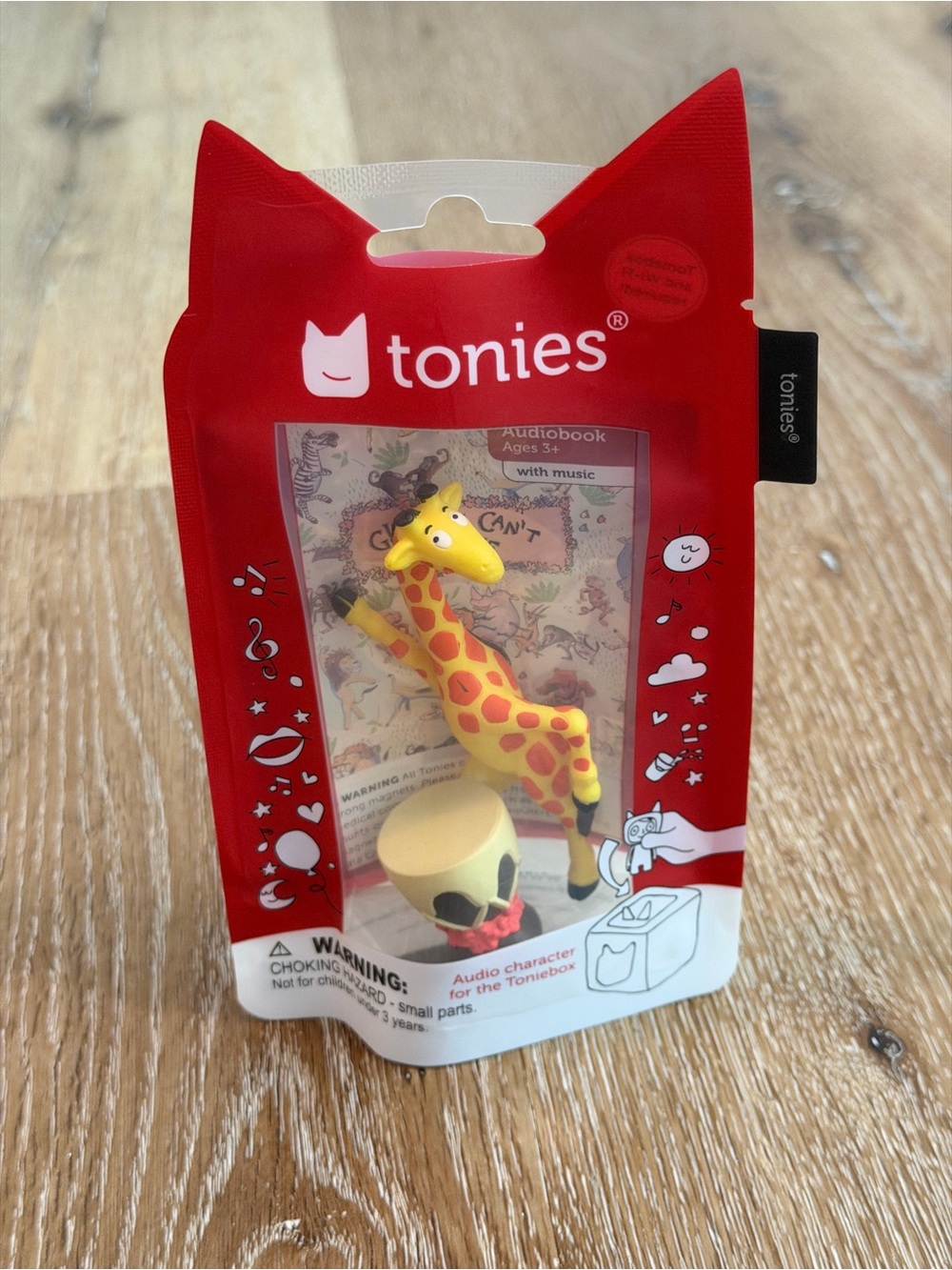 Tonies Yellow Giraffes Can’t Dance Tonie Figure with Orange Spots
